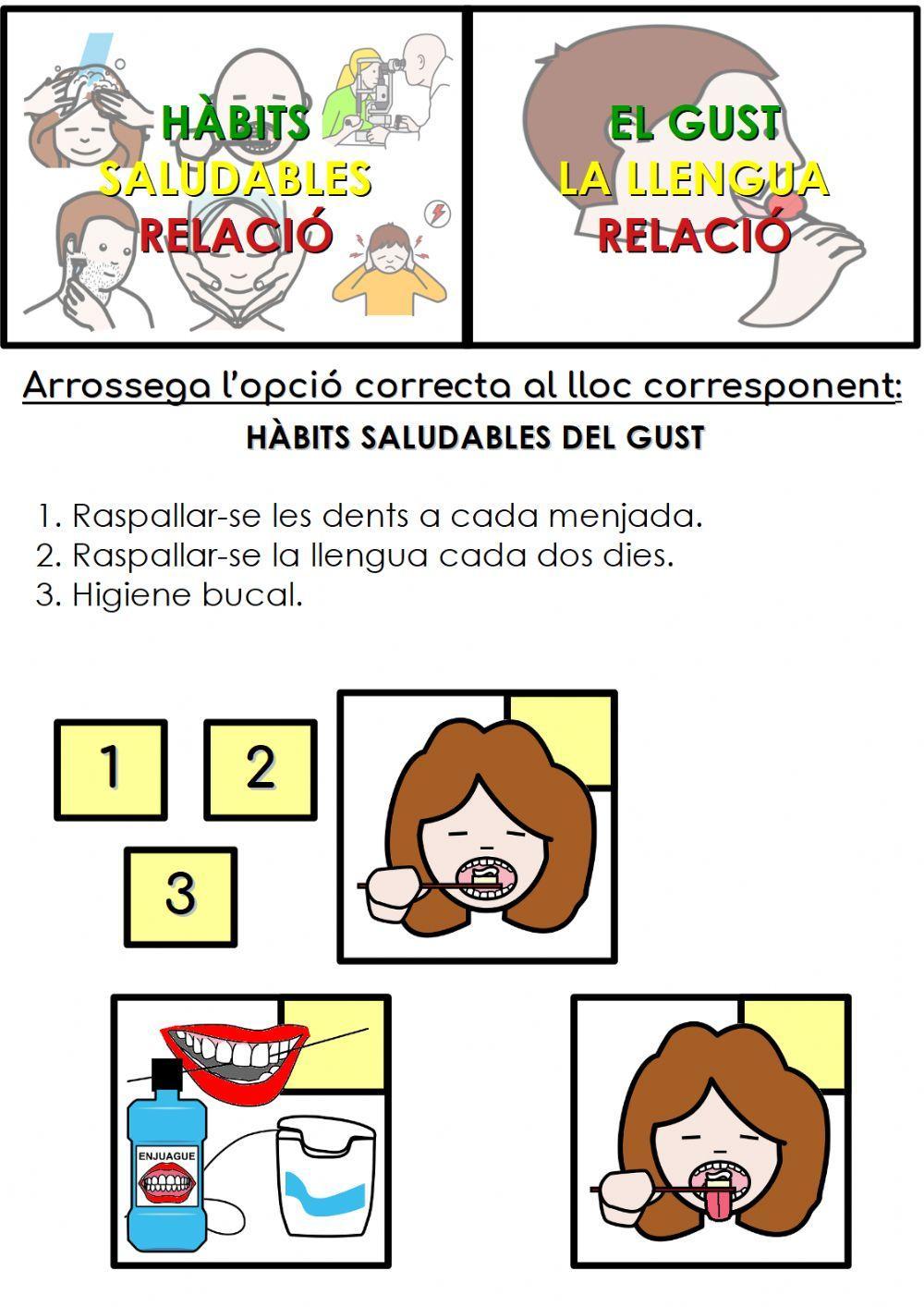 Hàbits saludables del gust