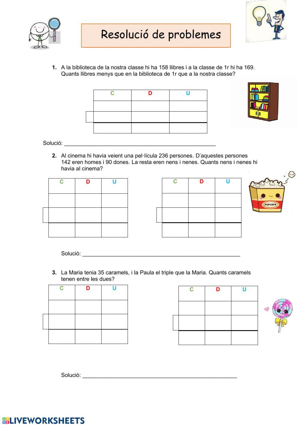 Resolució de problemes 3
