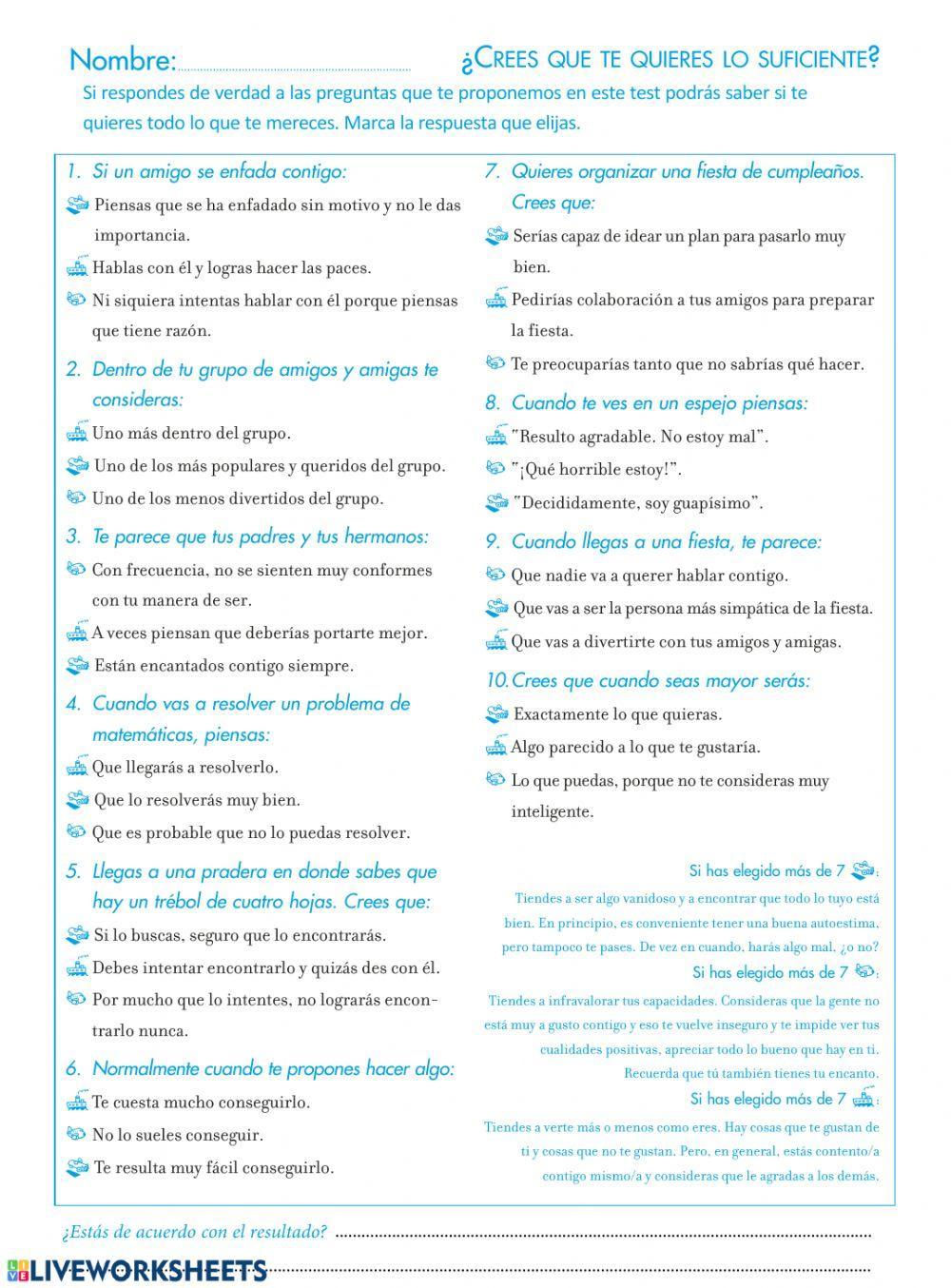 ¿Crees que te quieres lo suficiente?