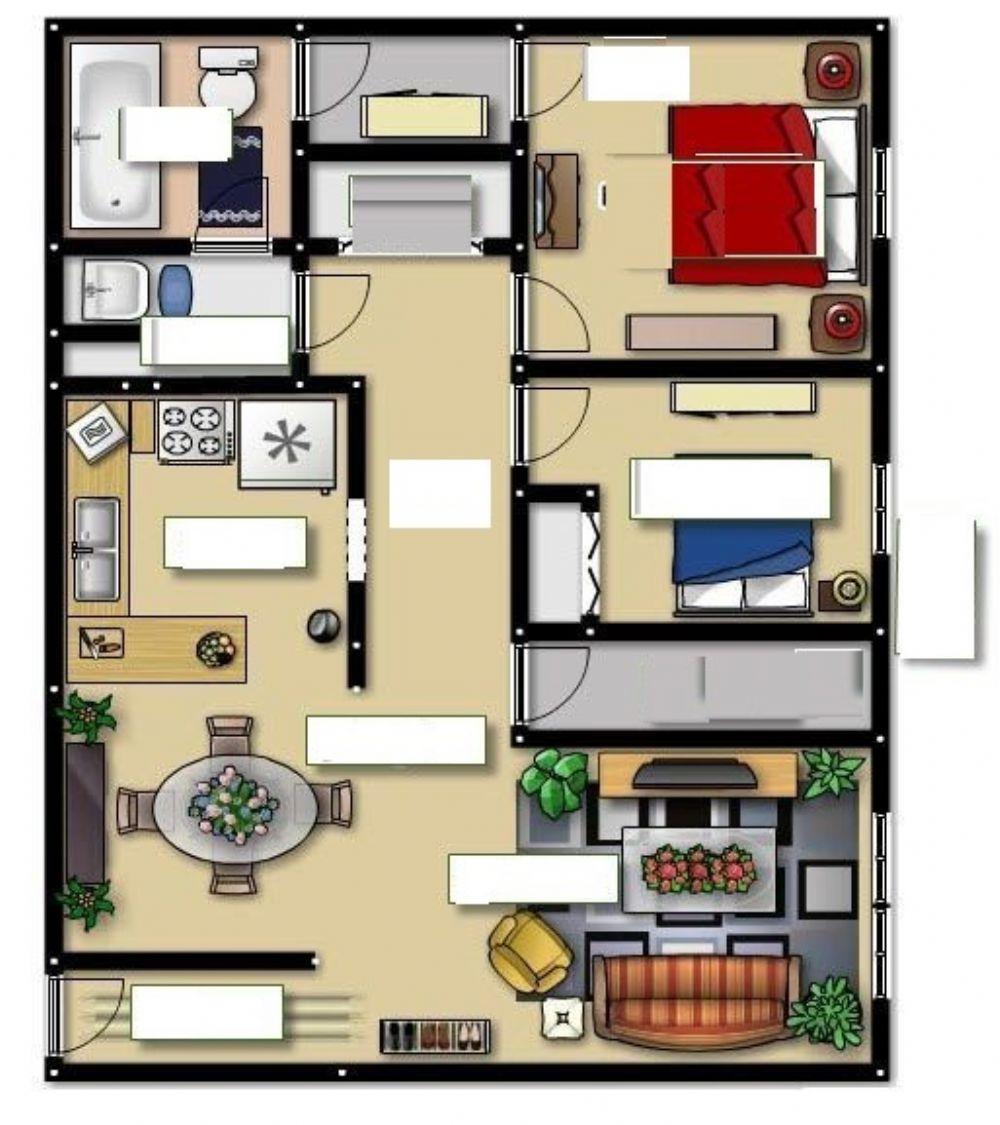 Les parties de la maison