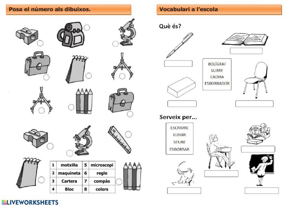 Vocabulari