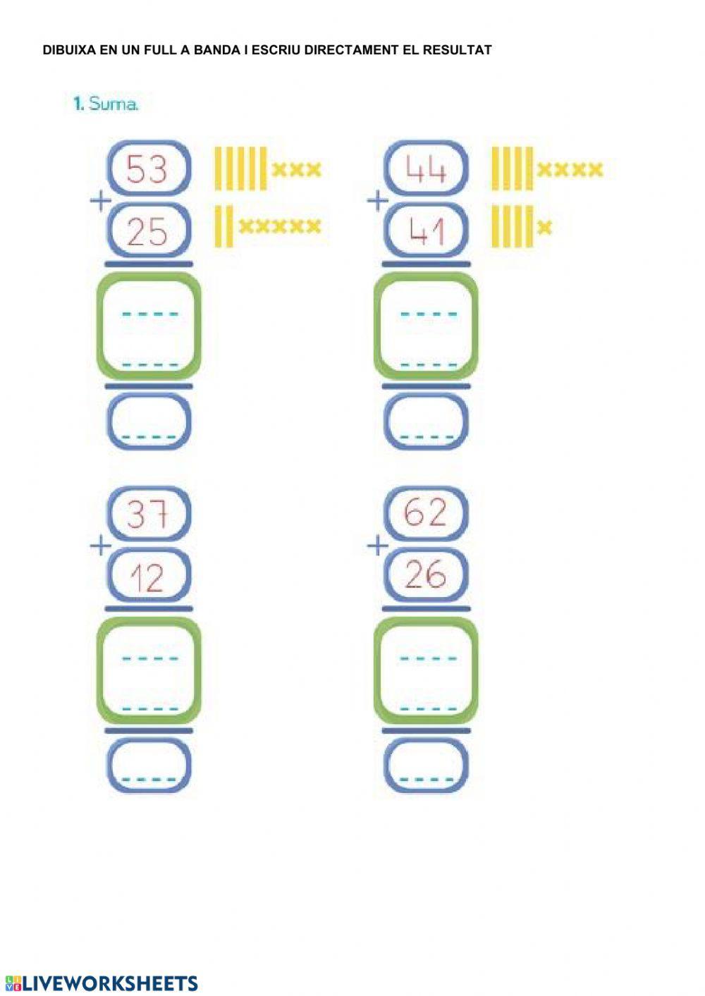 Sumes per descomposició