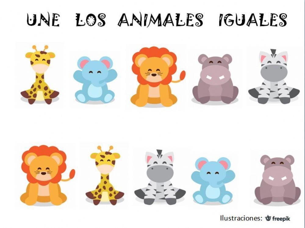 Atención imágenes iguales