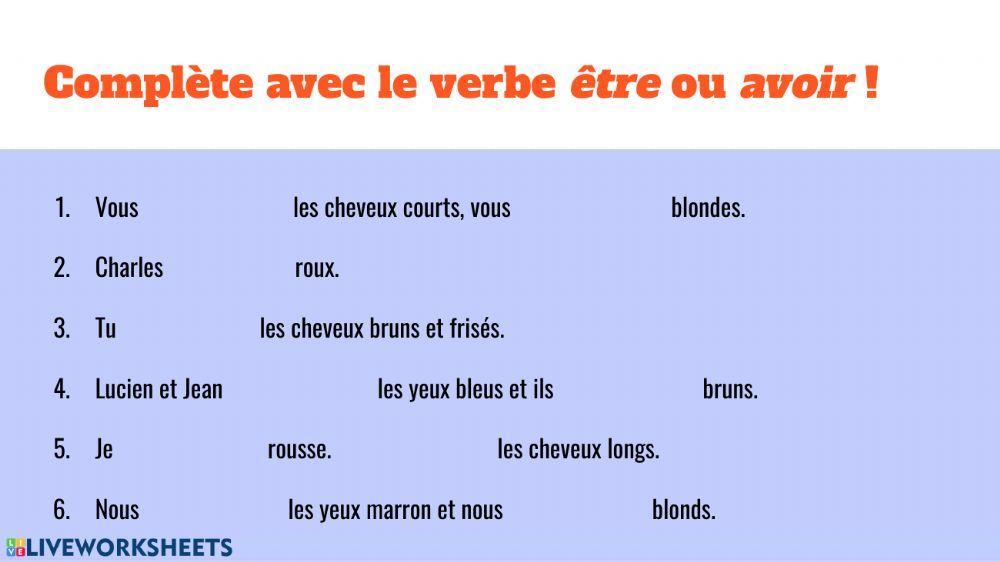 La description physique