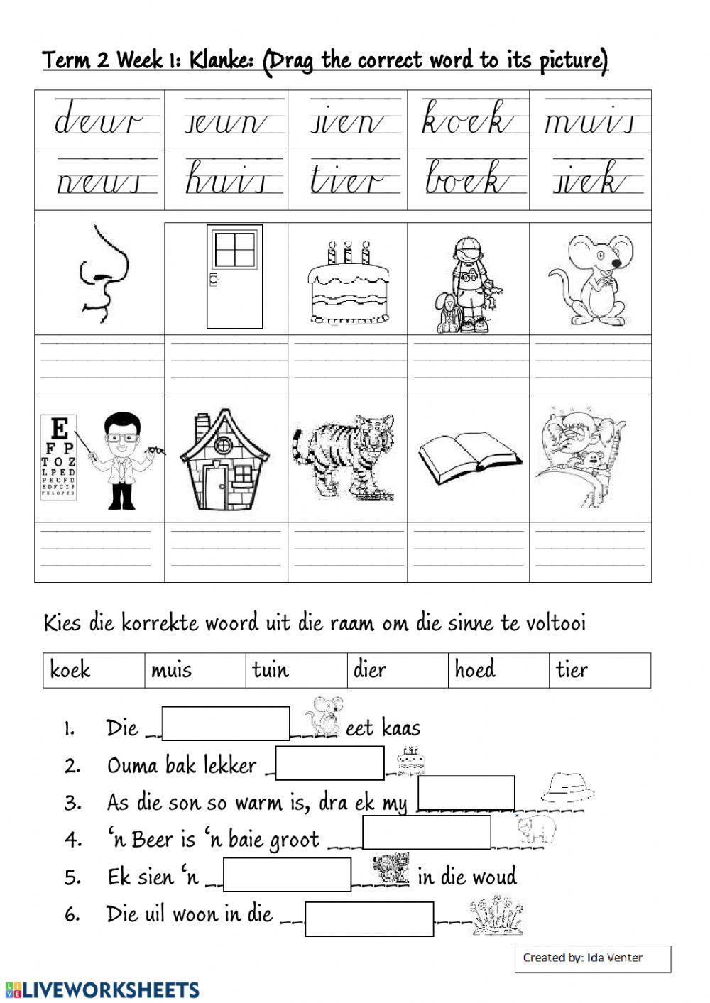5 letter eu words in afrikaans