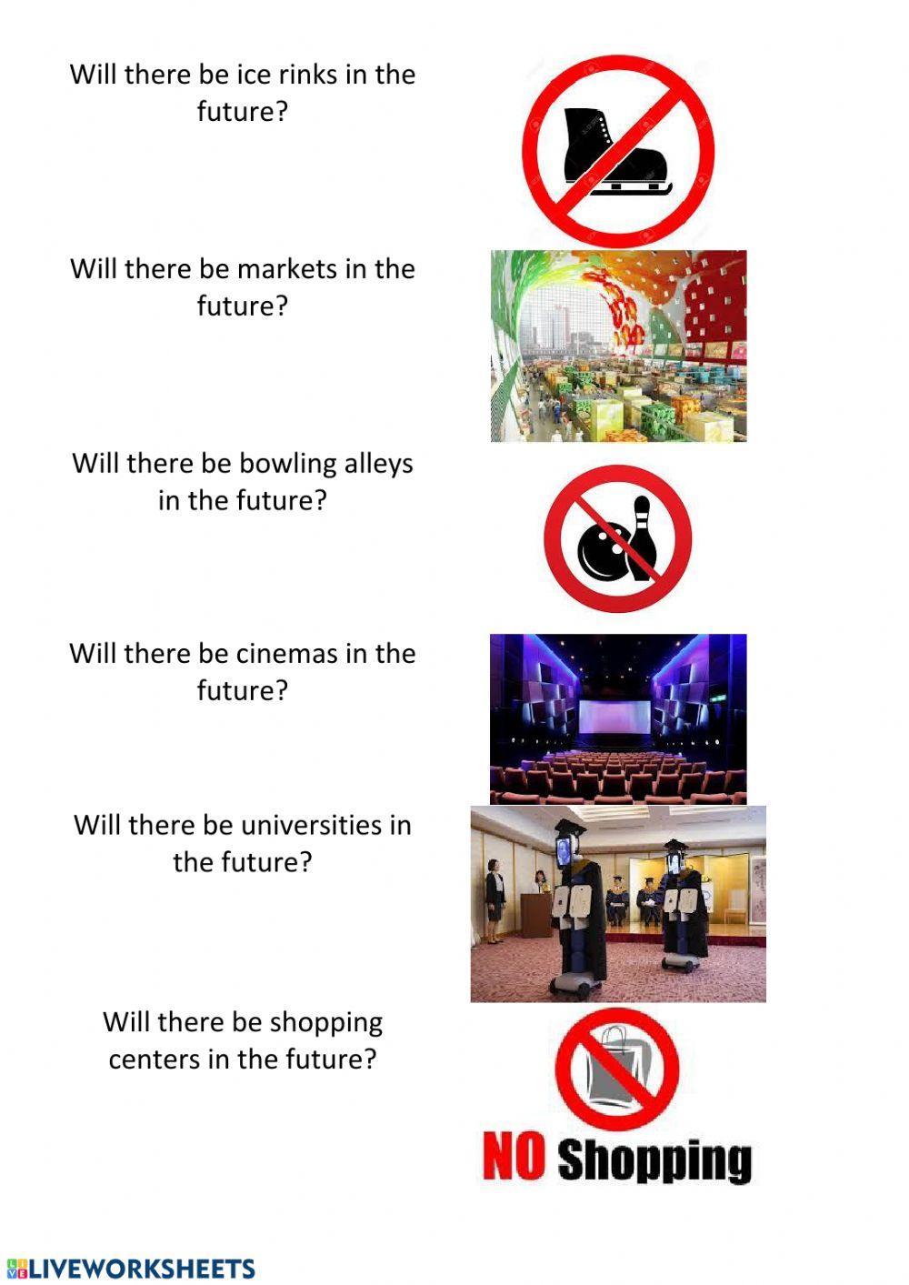 There will- there won't