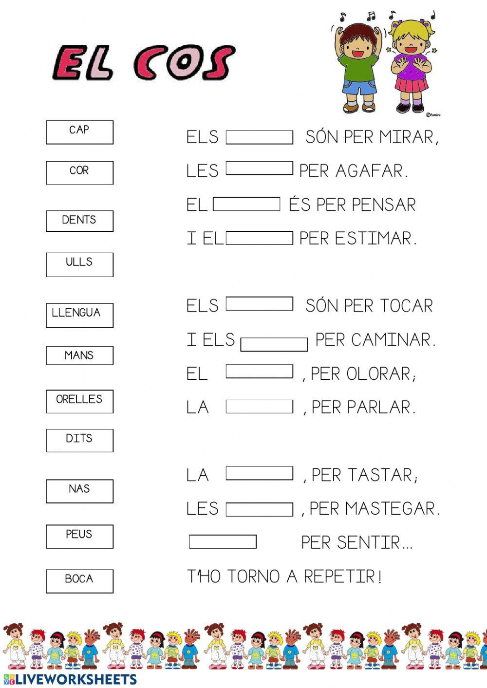 Poema el cos Poema el cos