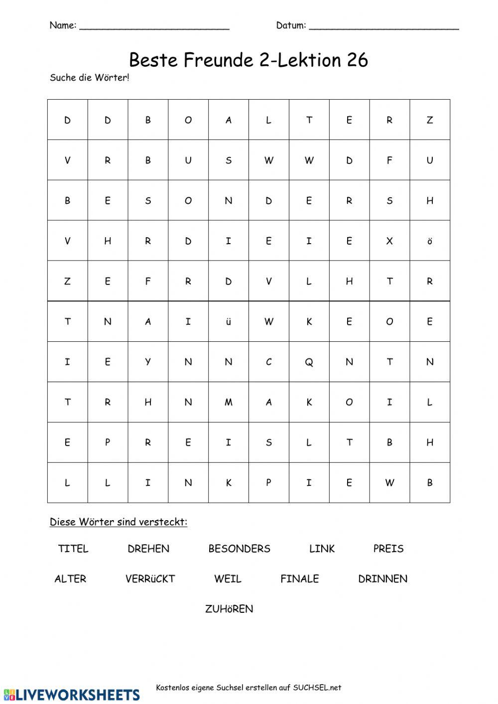 Beste Freunde 2-Lektion 26