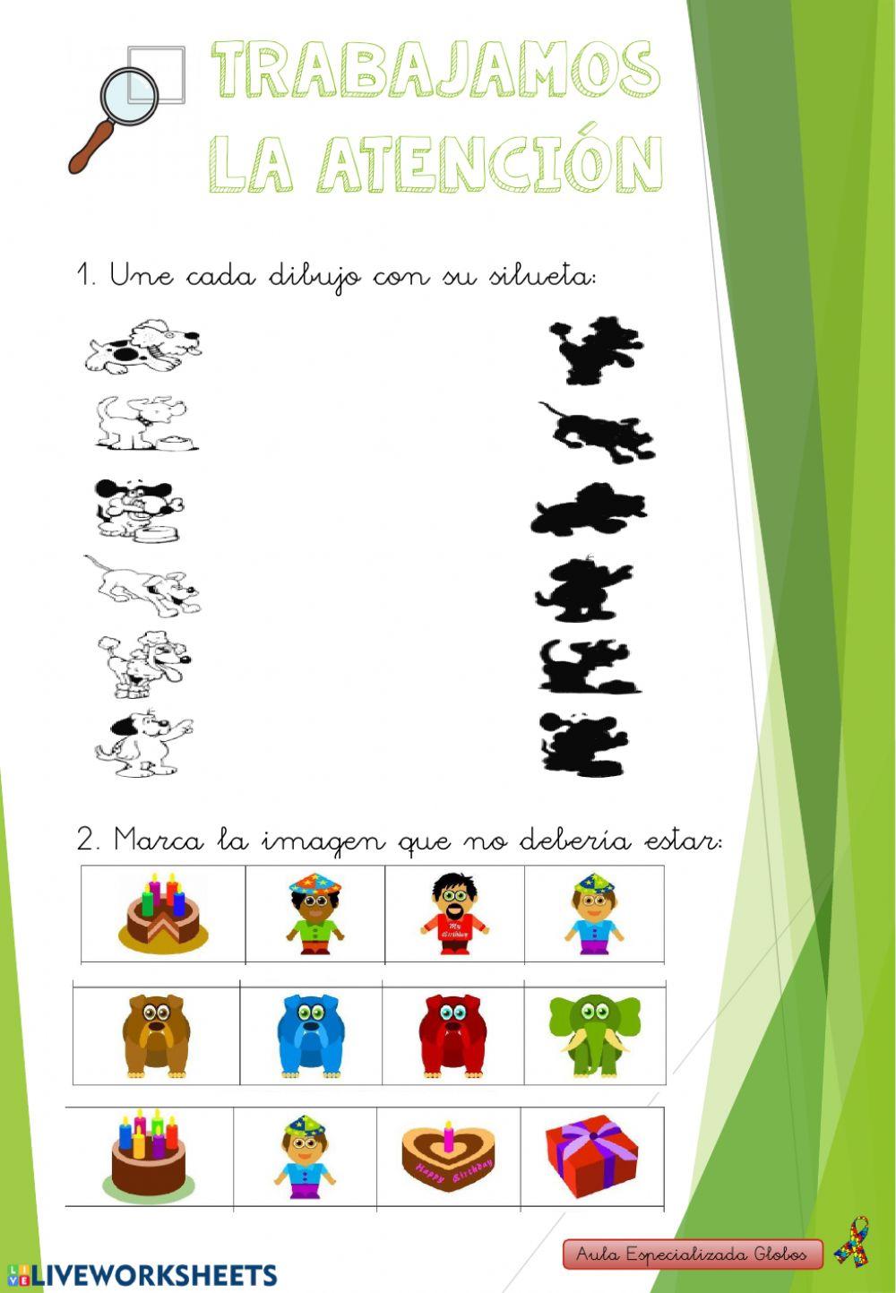 Trabajamos la atención