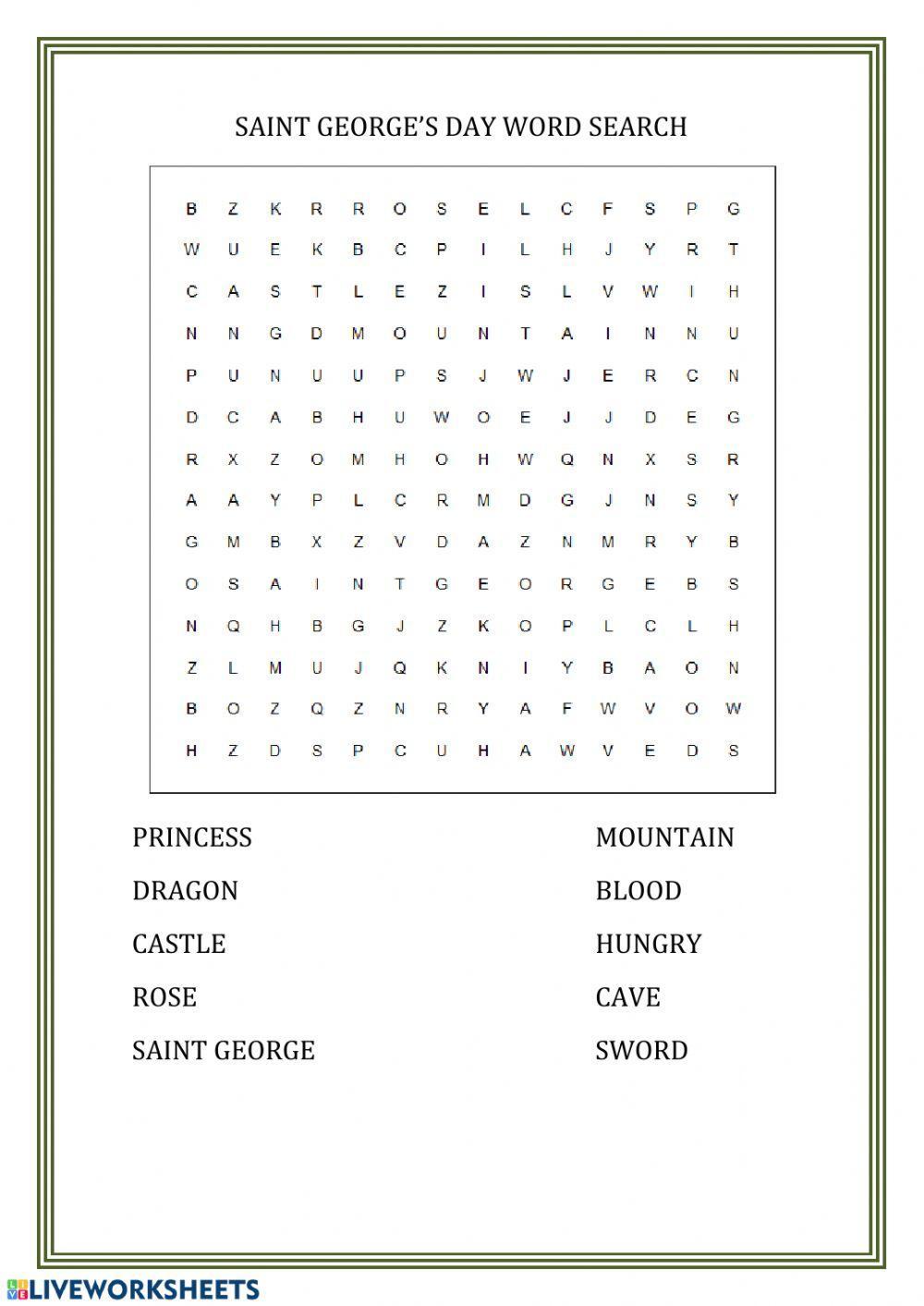 The legend of Saint George