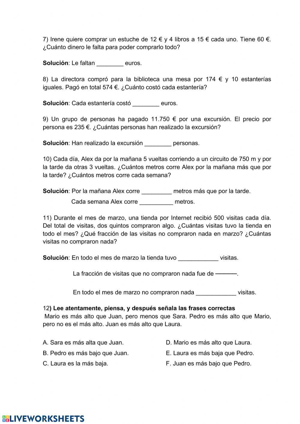 Problemas variados 4