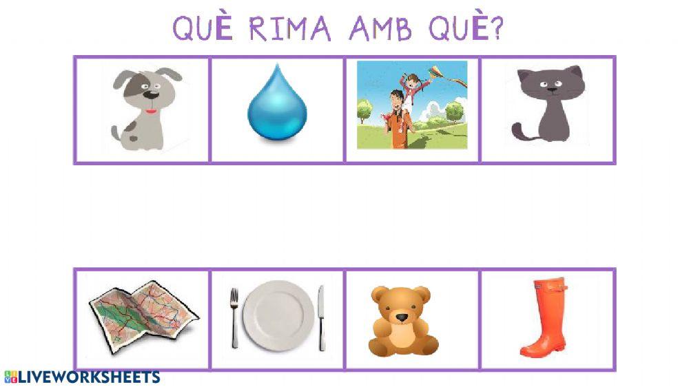 Què rima amb què? (II)