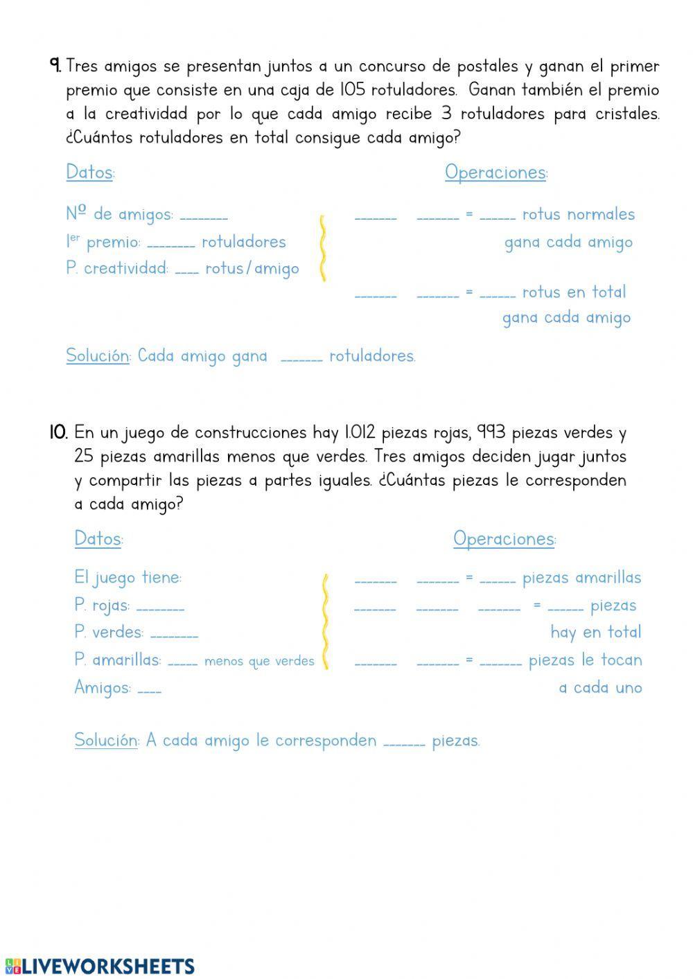 Divisiones por una cifra.