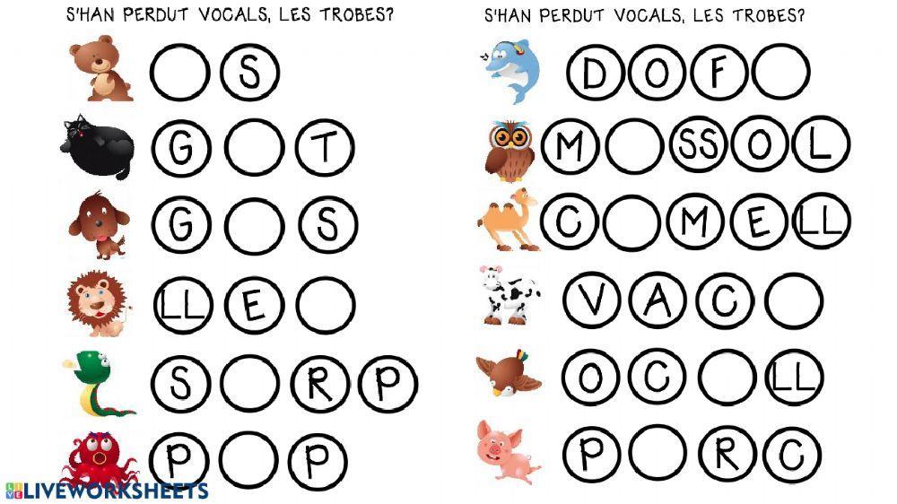 S'han perdut les vocals!!