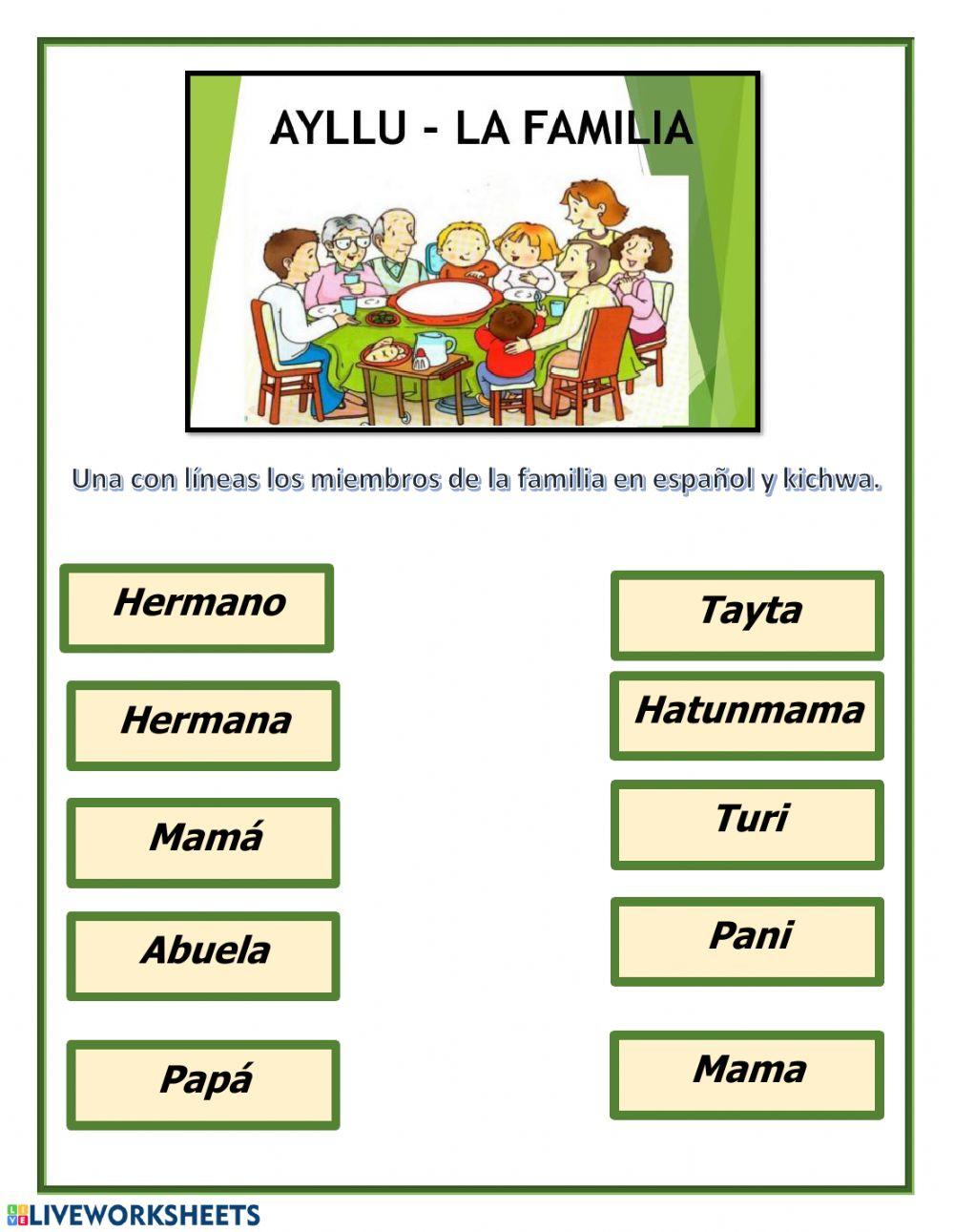 Familia - Ayllu Kichwa