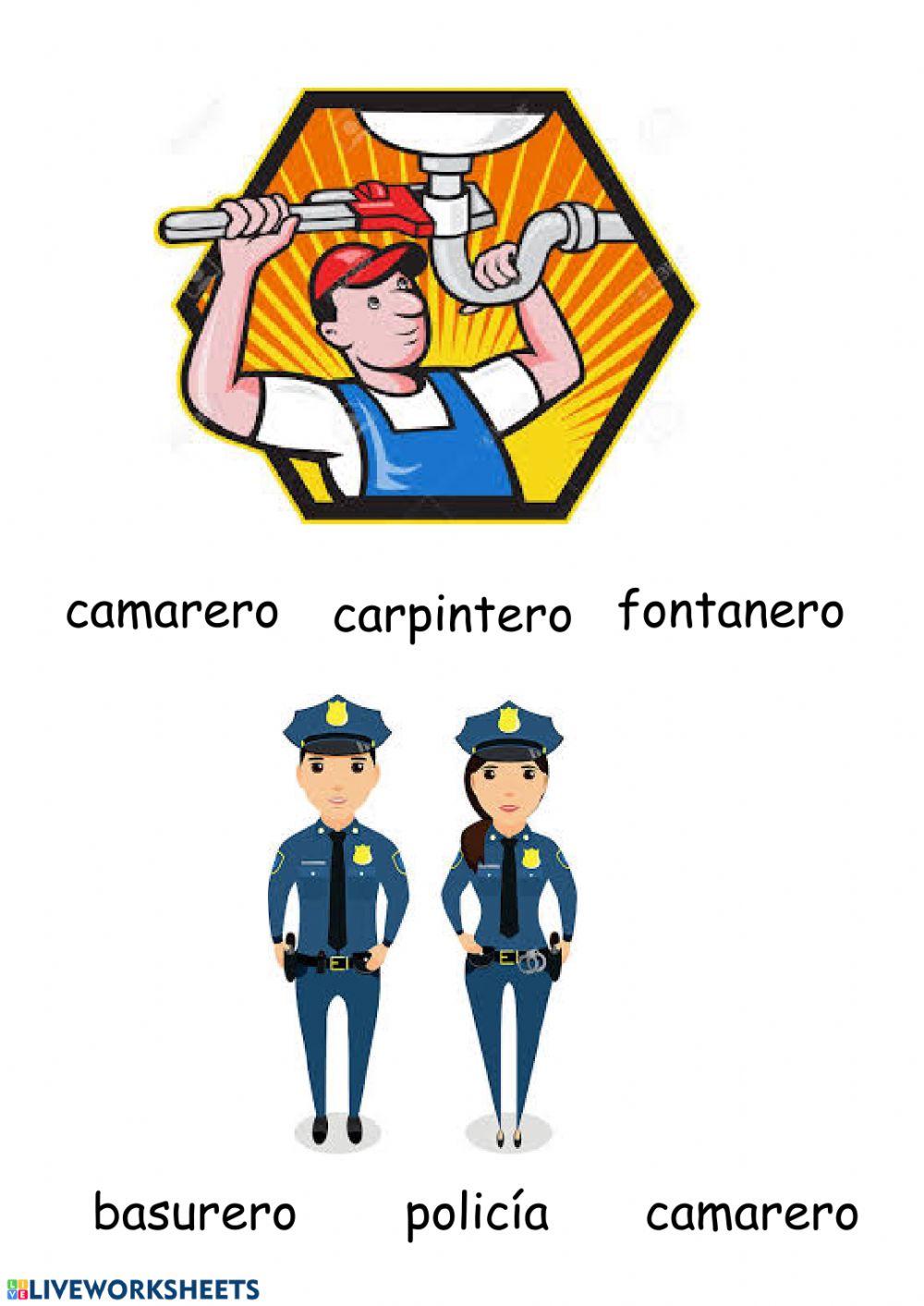 Vocabulario profesiones