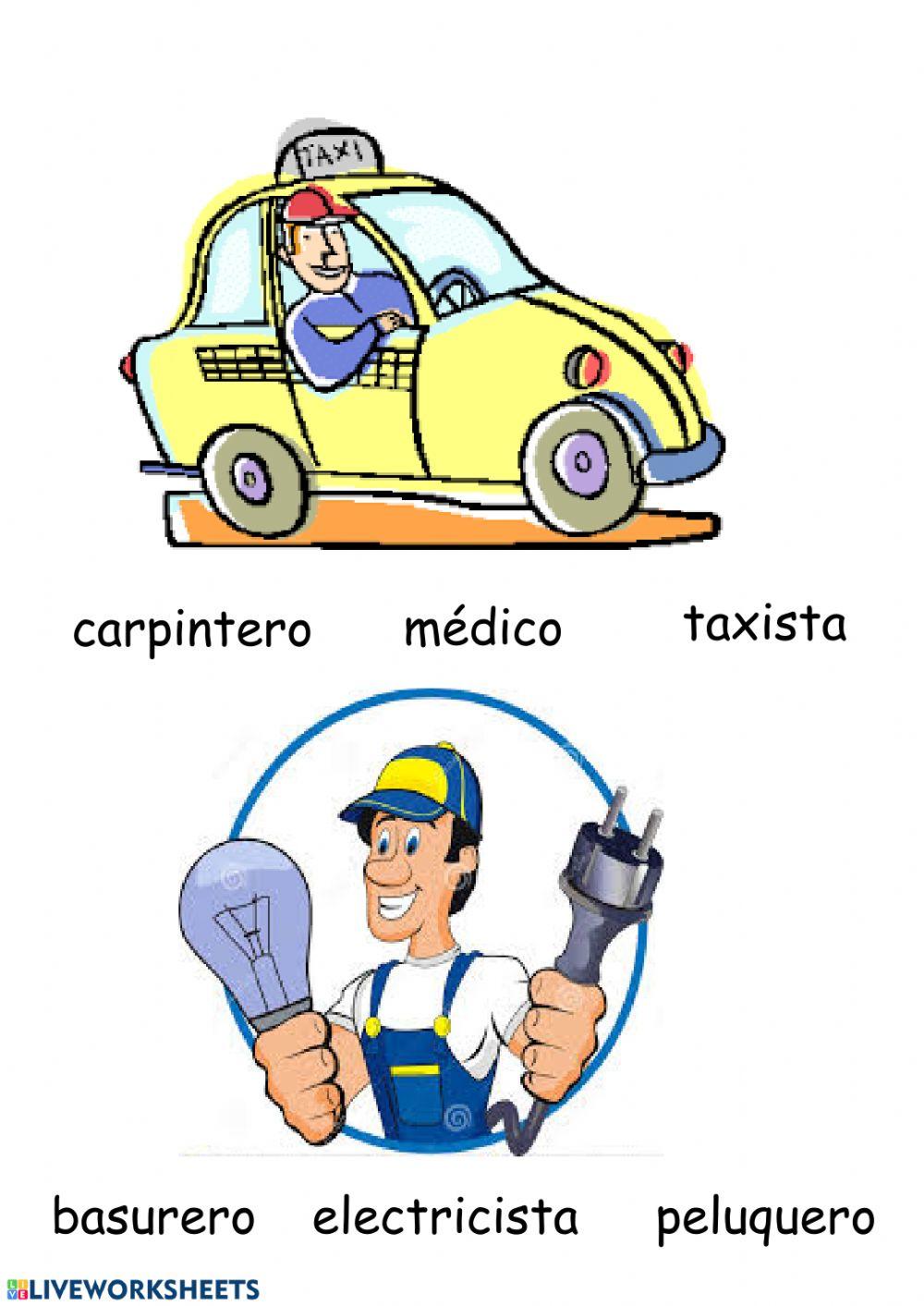 Vocabulario profesiones