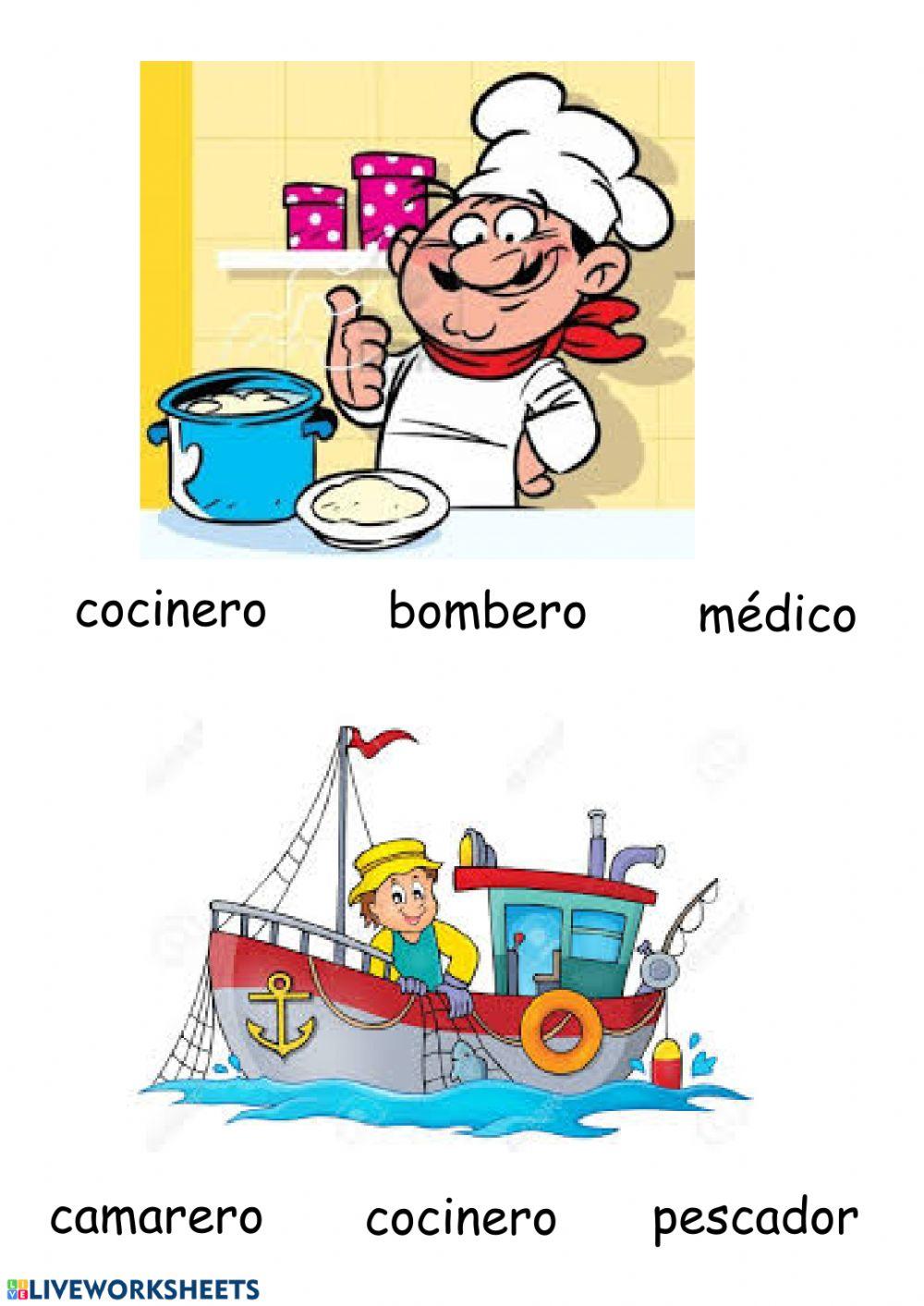Vocabulario profesiones