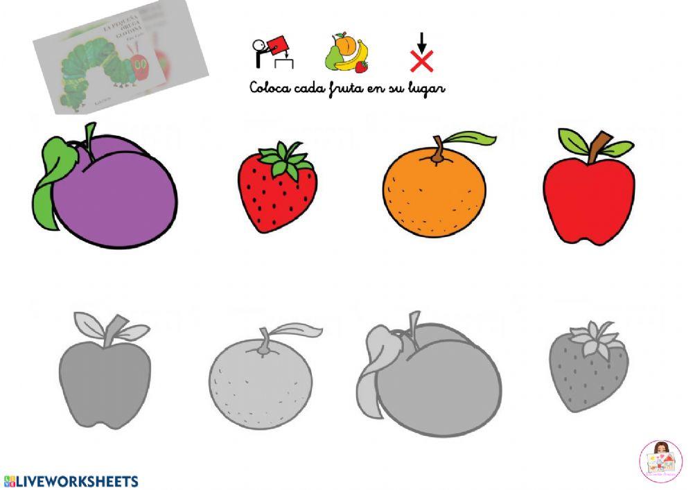 Las frutas y su sombra