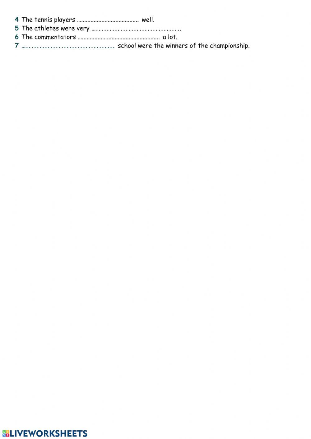 klasa 5 unit 7 lesson 7.3