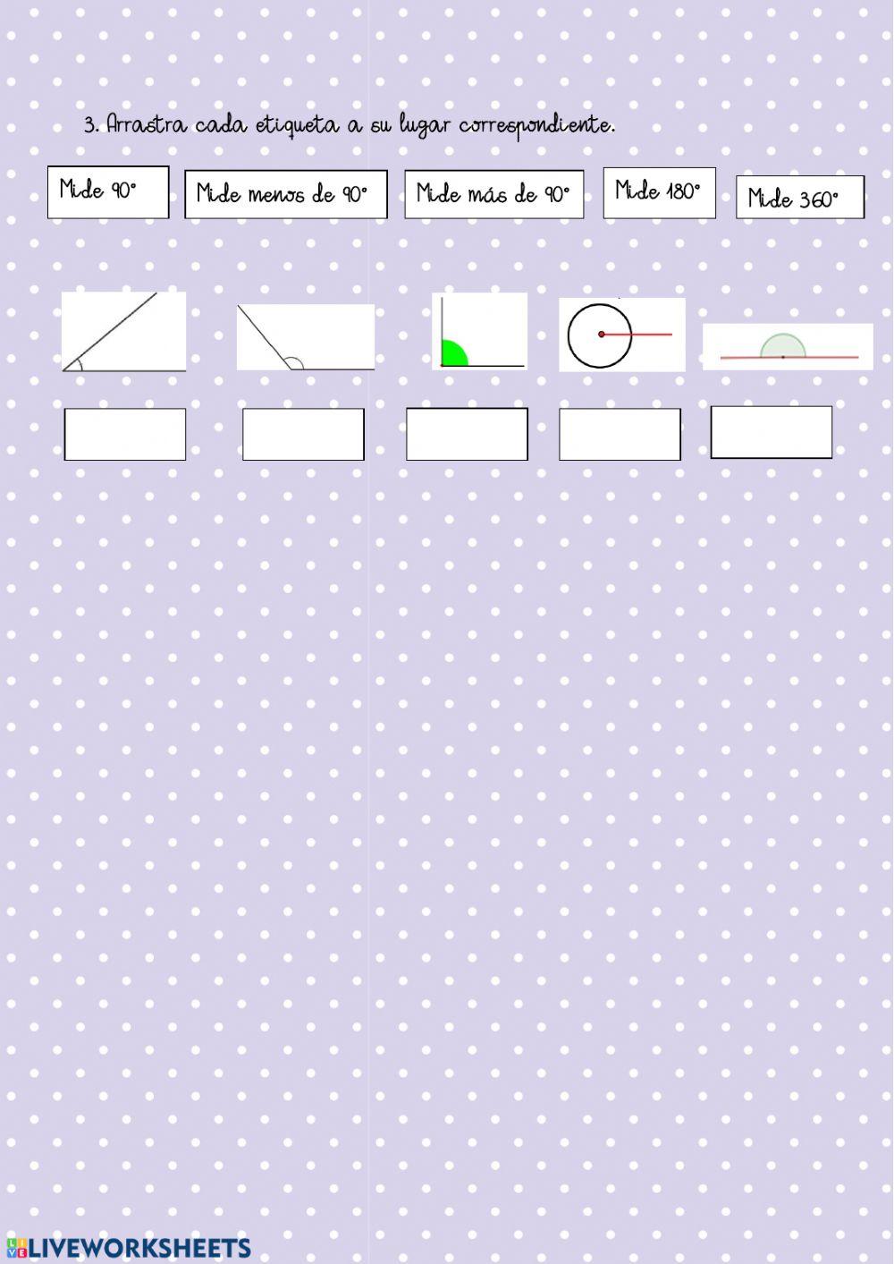 Repaso de Rectas y ángulos