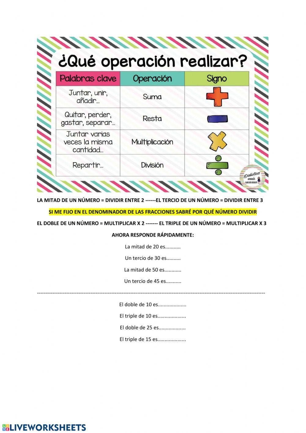 Problemas de repartos