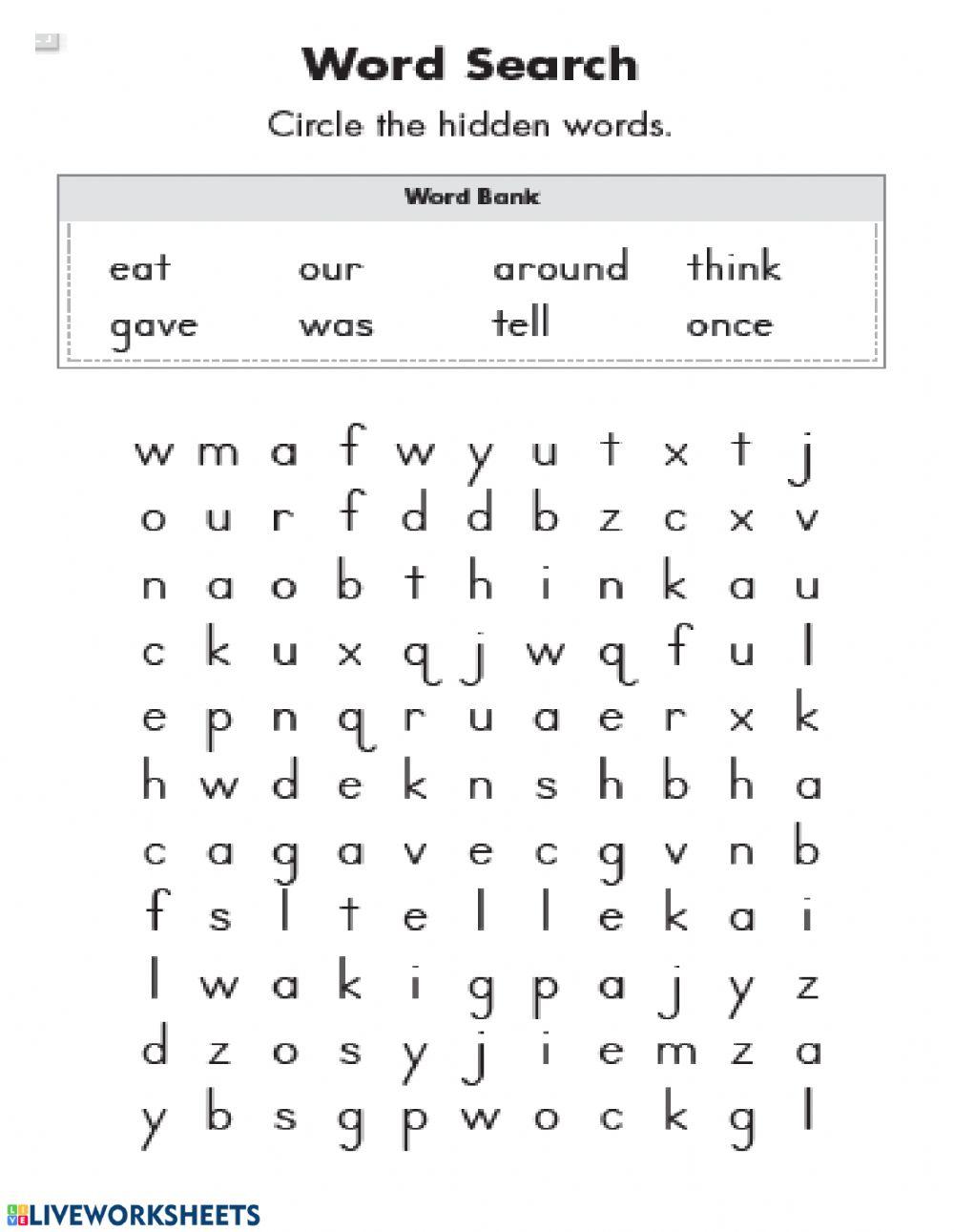 Sight Words - Week 23