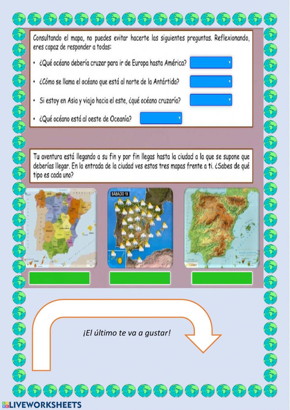 Repaso de geografía