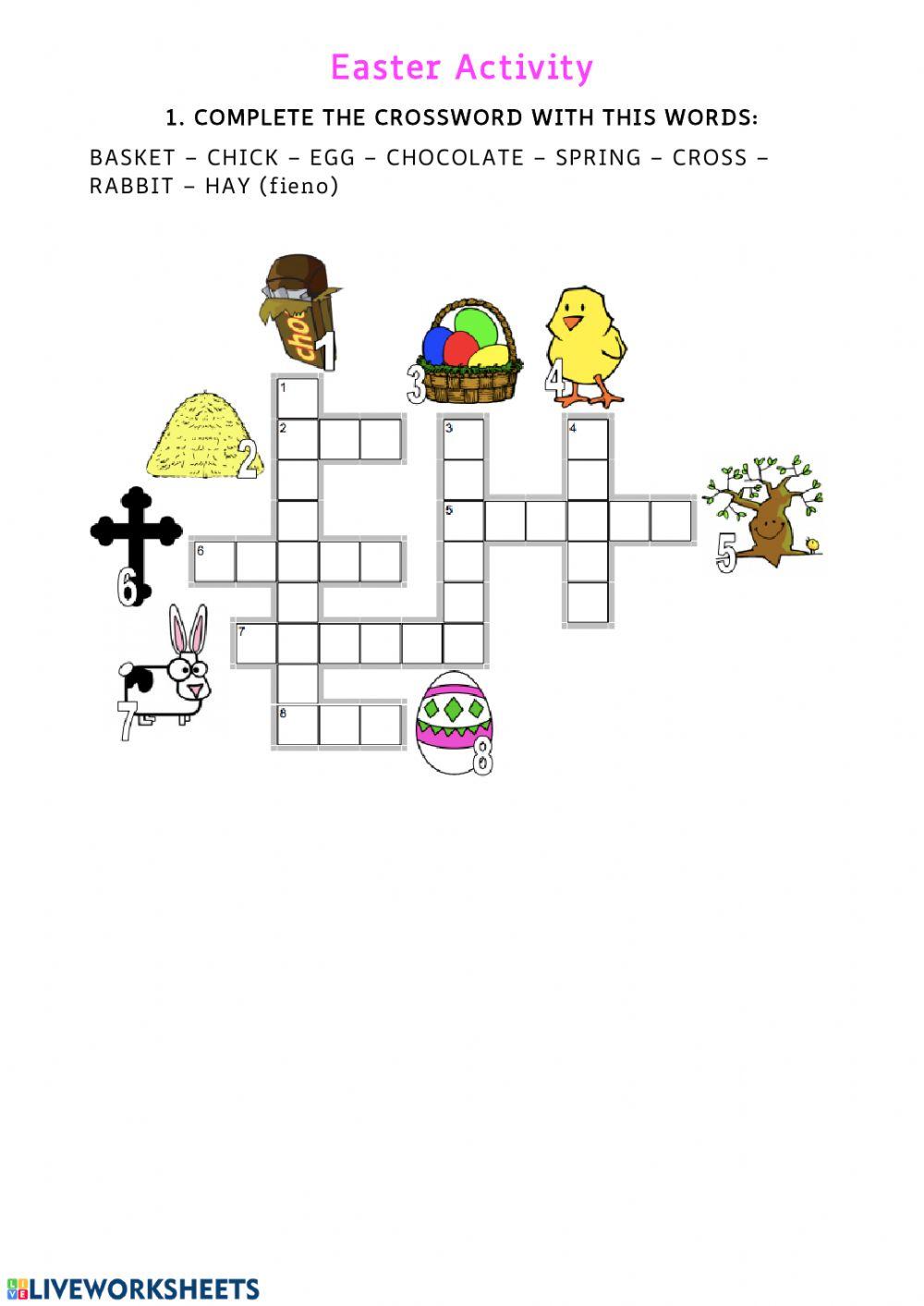 EASTER ACTIVITY EASTER ACTIVITY