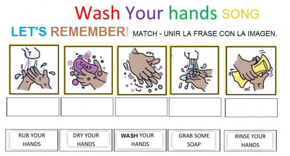 Wash your hands song