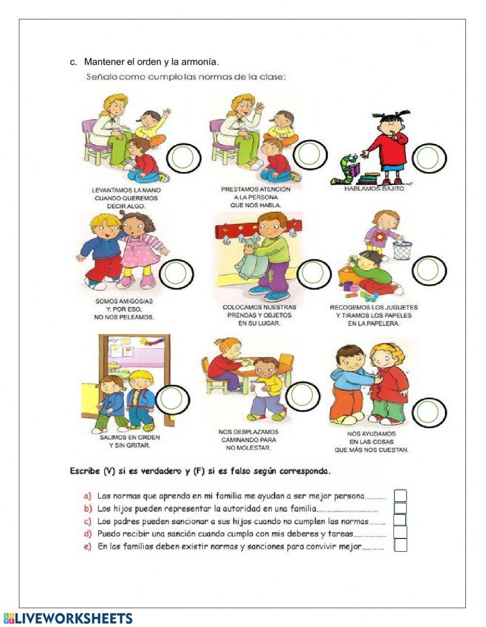 Taller EVALUATIVO sociales