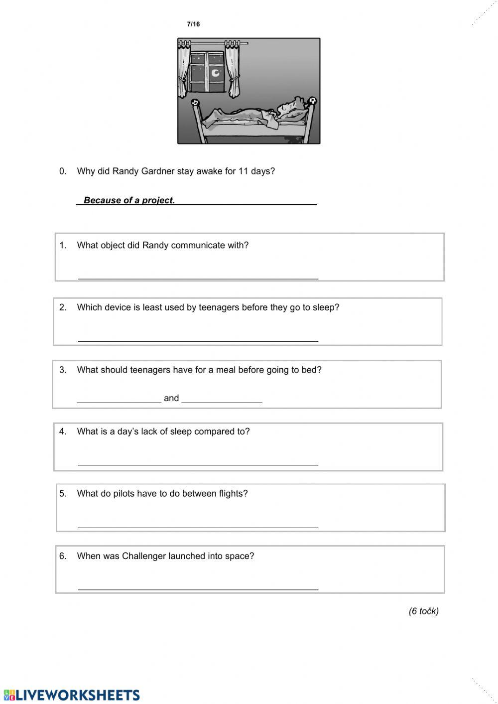 NPZ 2018 Reading comprehension