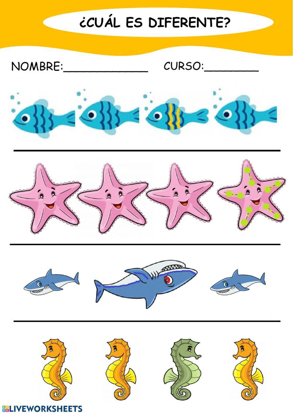 ¿Cúal es diferente?