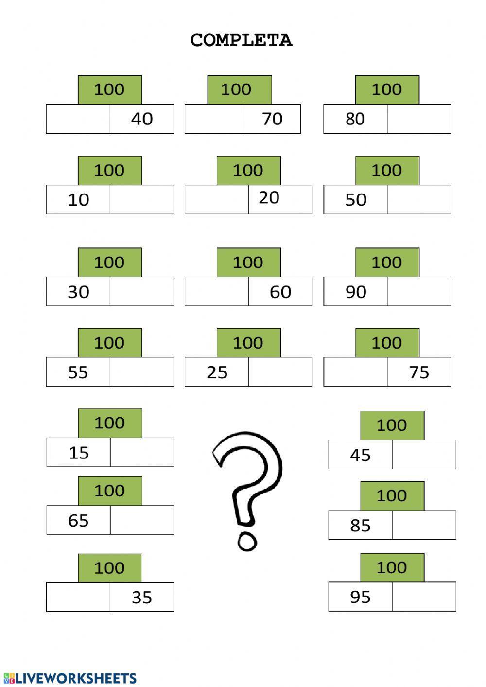 Descomposició nombres Descomposició nombres
