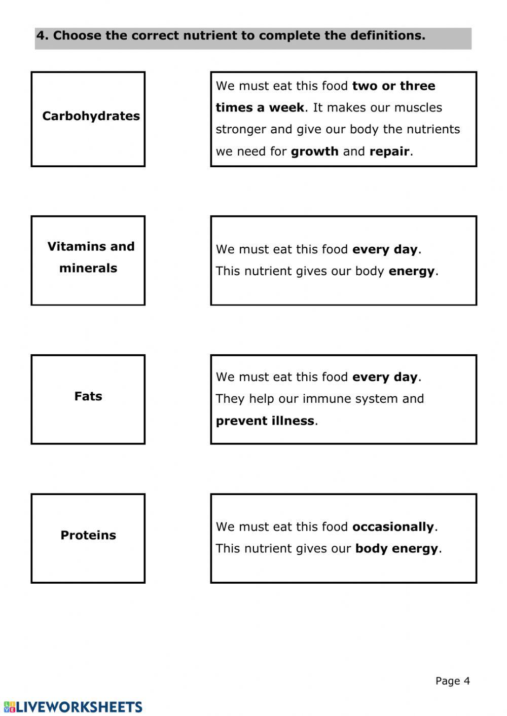 Nutrition test 02