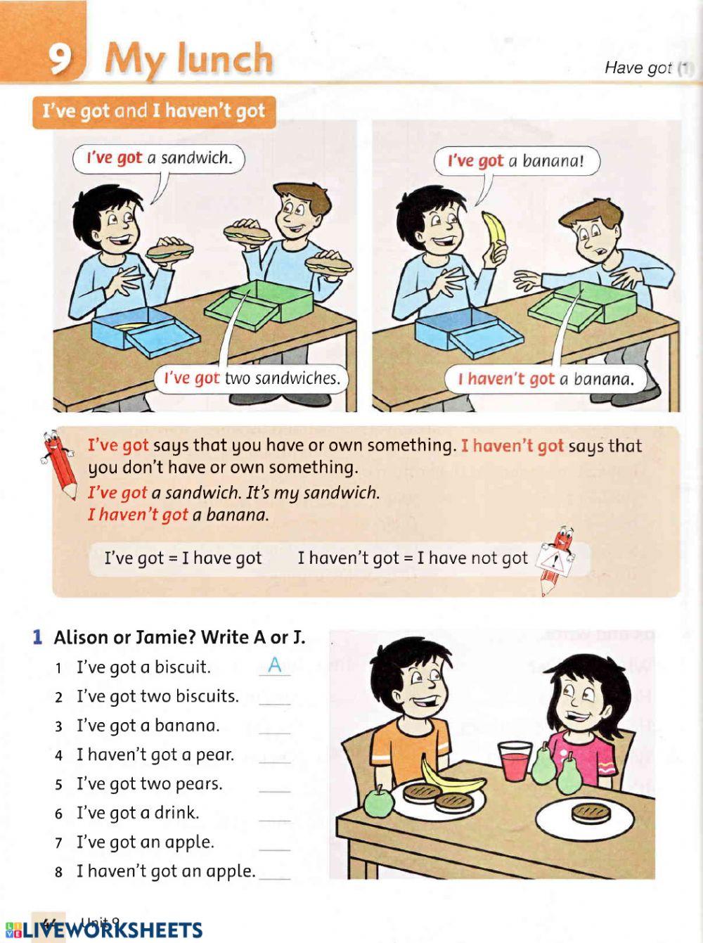 Grammar 1 U9