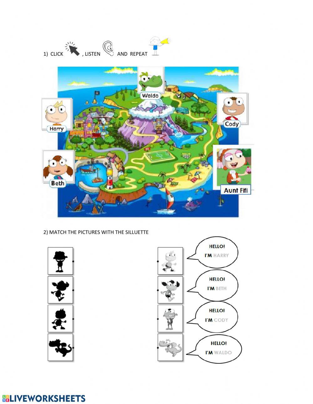 Poptropica characters