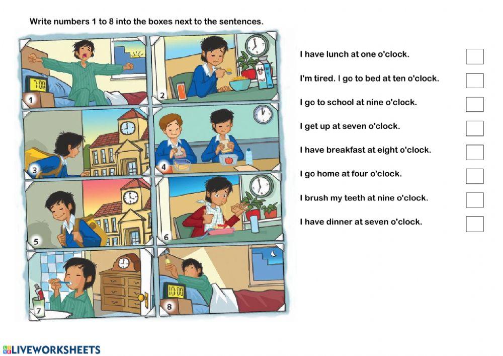 Young Explorers 2: My day