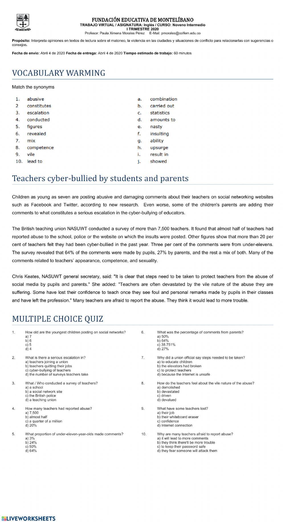 Reading about bullying2