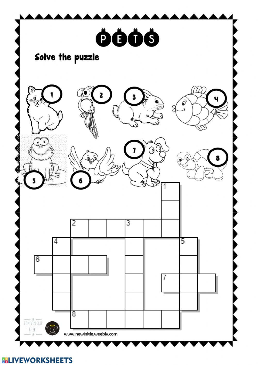 Pets puzzle