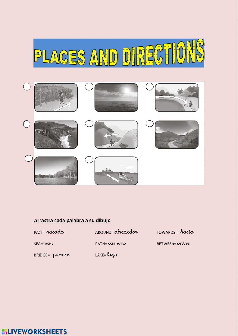 PLACES AND DIRECTIONS