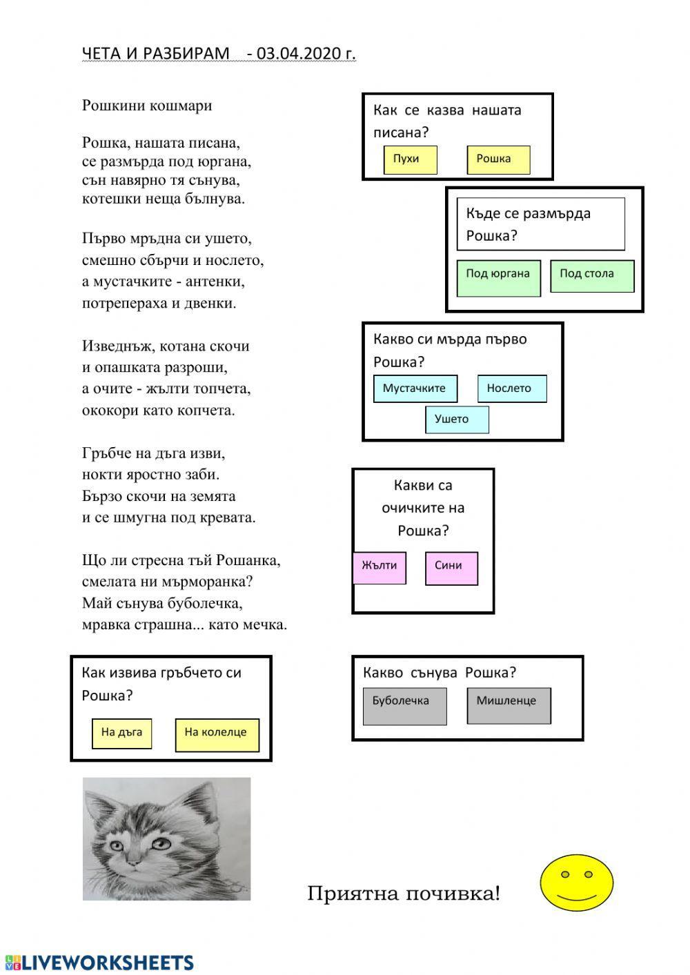 Четене с разбиране