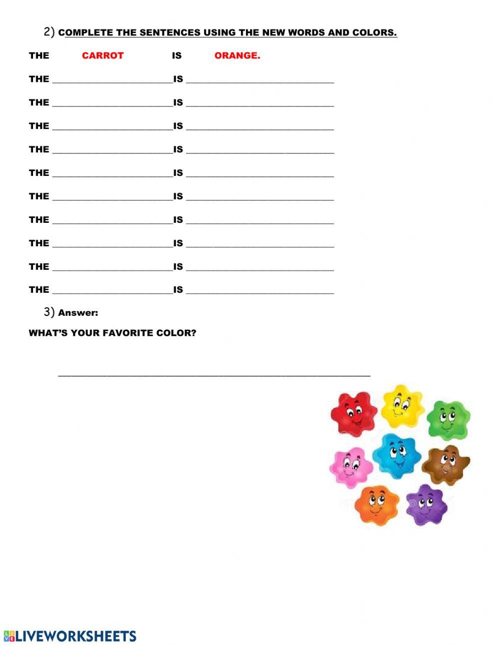 Colors +vocabulary Colors +vocabulary