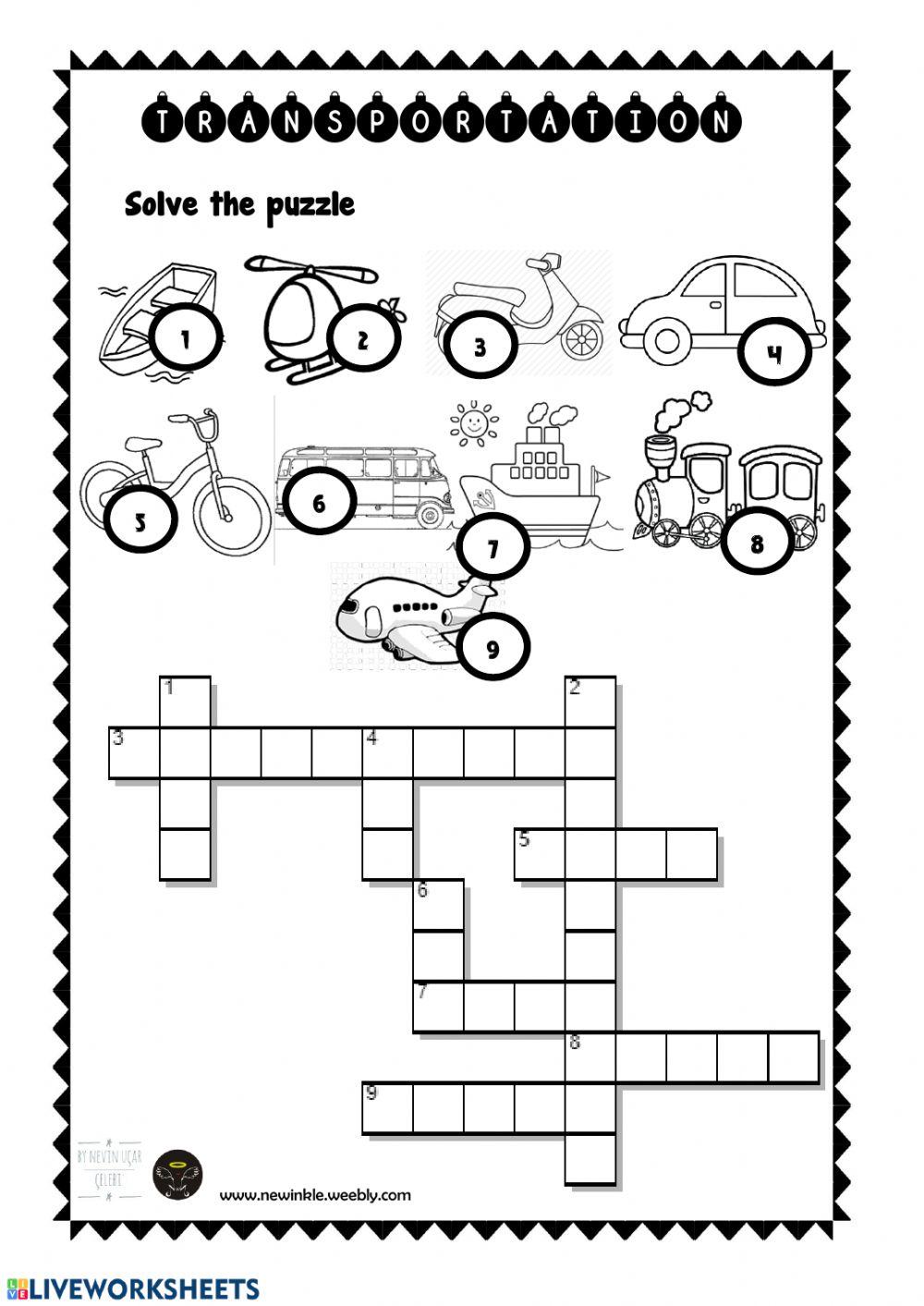Transportation puzzle