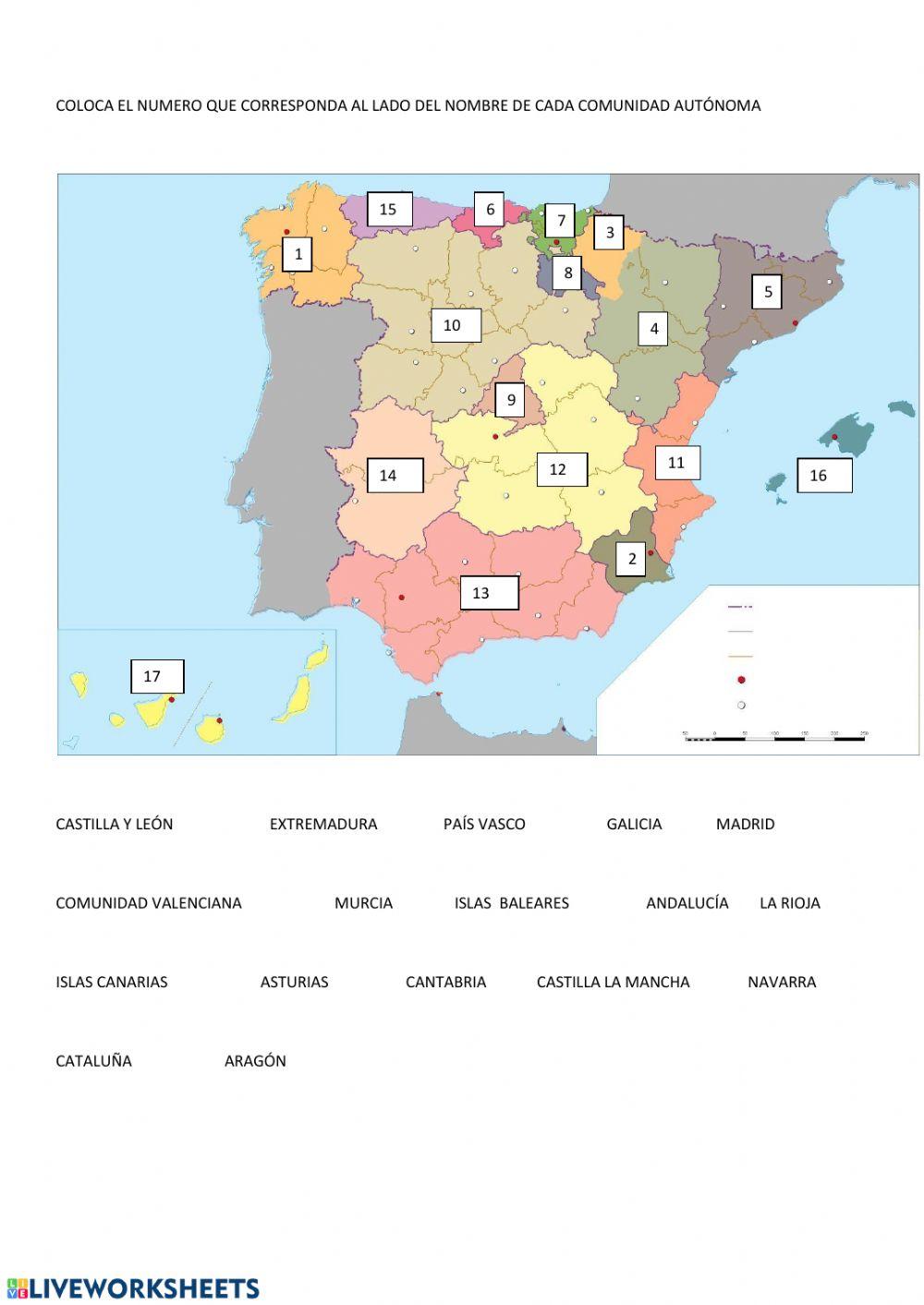Comunidades de España