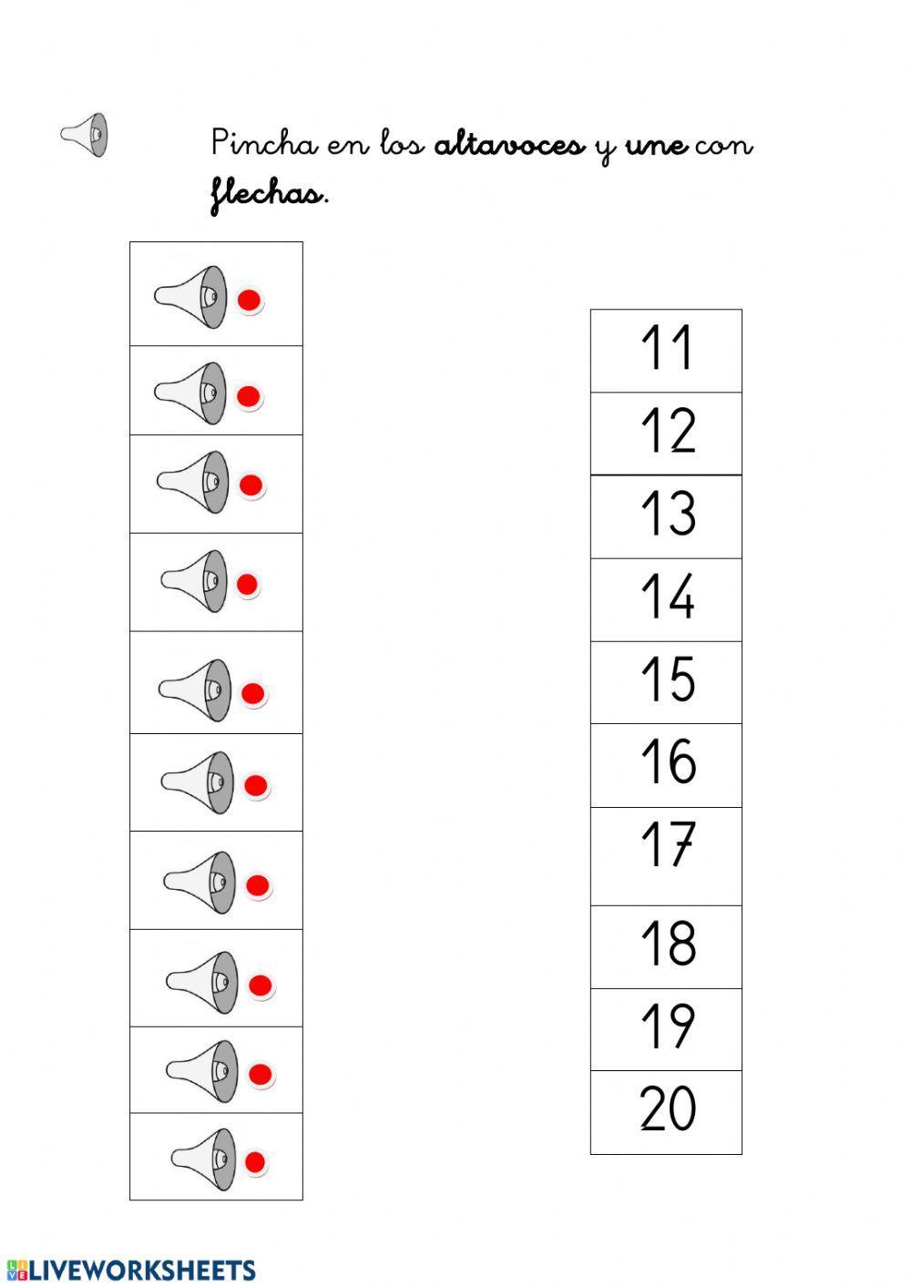 audionúmeros del 11 al 20 2