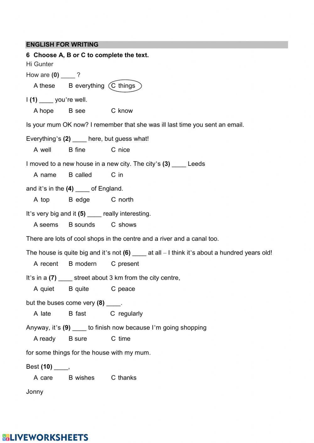 5 grade Unit5 Test part 8 CORRECT