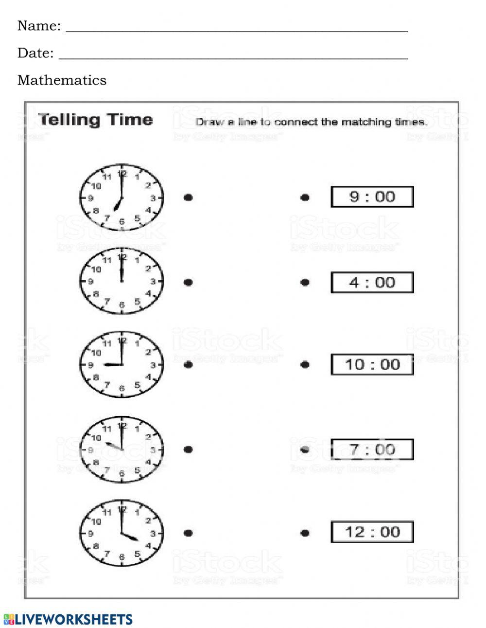 Telling Time
