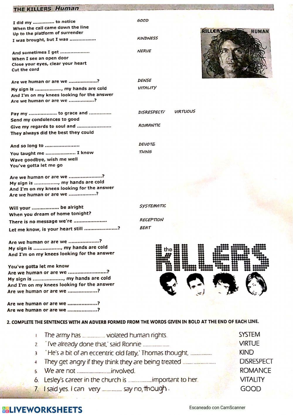 SONG  - Adverb formation