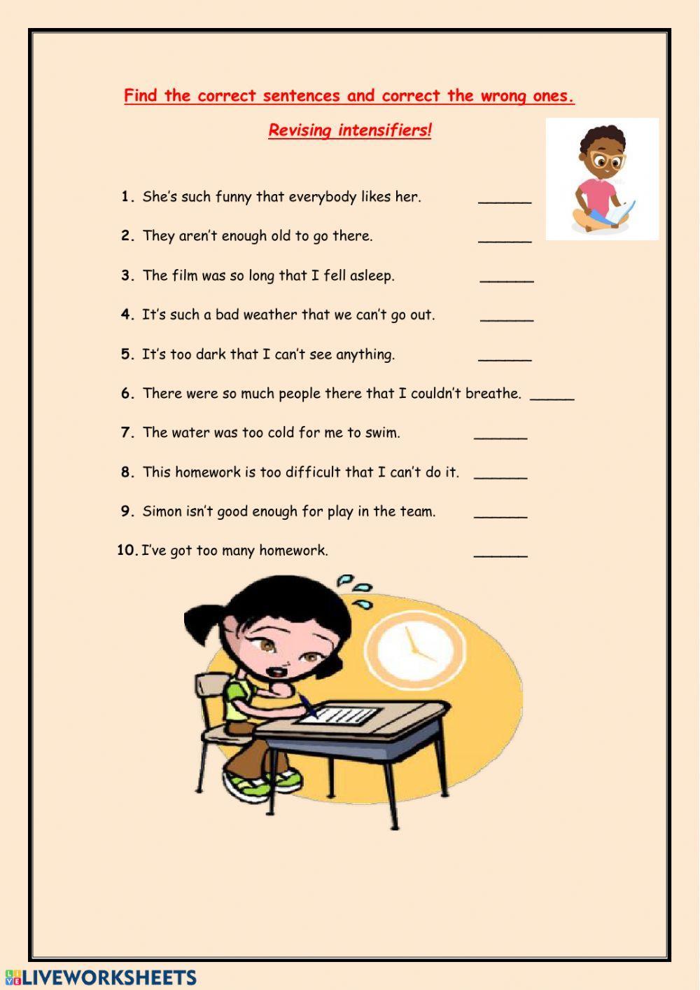 Recycling intensifiers